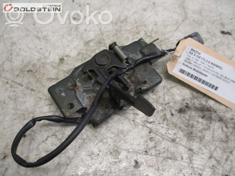 Engine bonnet/hood lock/catch
