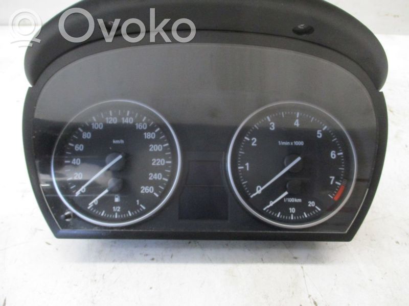 BMW 3 E90 E91 Speedometer (instrument cluster) 