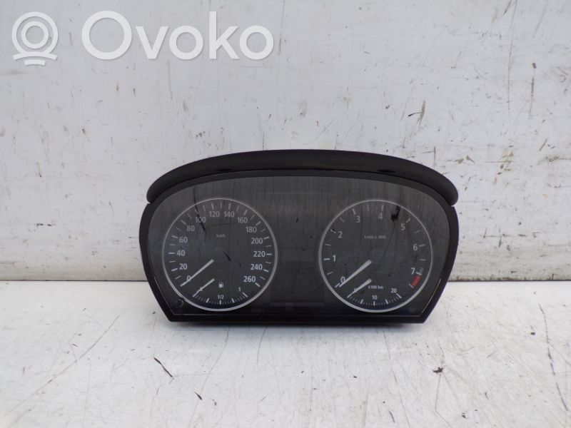 BMW 3 E90 E91 Speedometer (instrument cluster) 