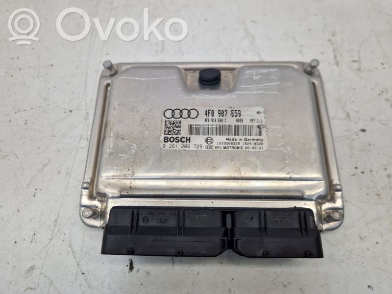 Engine control unit/module   0261208729,4F0907559,0261208729,4F0907559