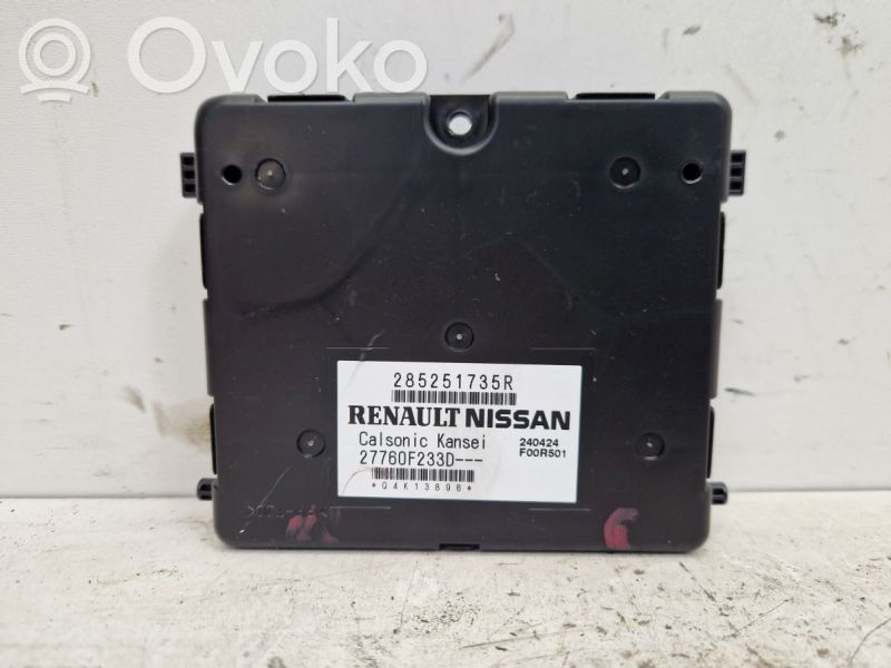 Climate control unit   285251735R,27760F233D,27760F233D,285251735R