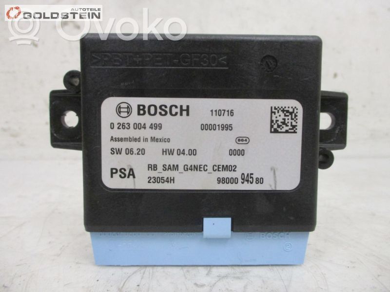 Parking PDC control unit/module   9800094580,0263004499,0263004499,9800094580