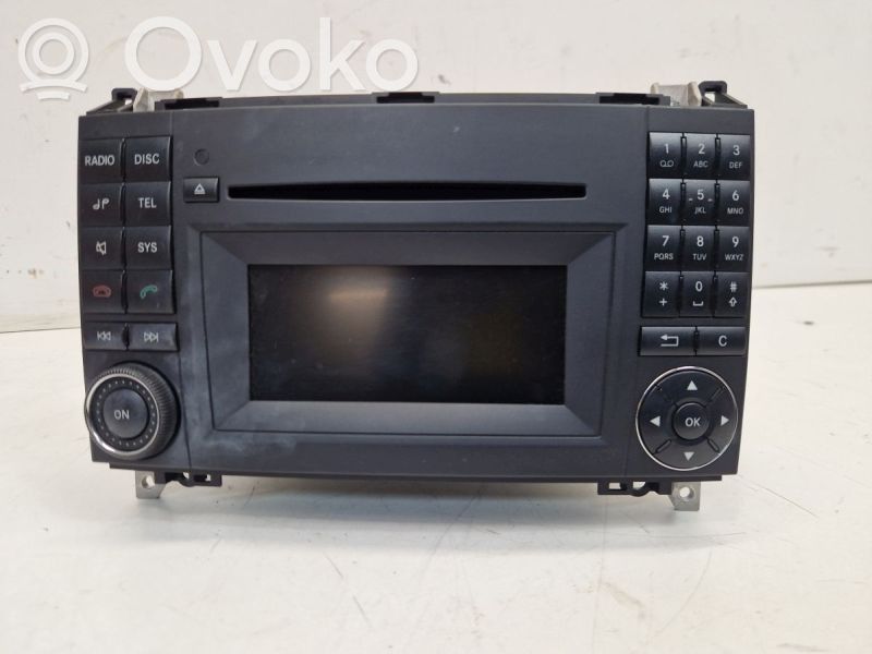 Mercedes-Benz B W245 Panel / Radioodtwarzacz CD/DVD/GPS 