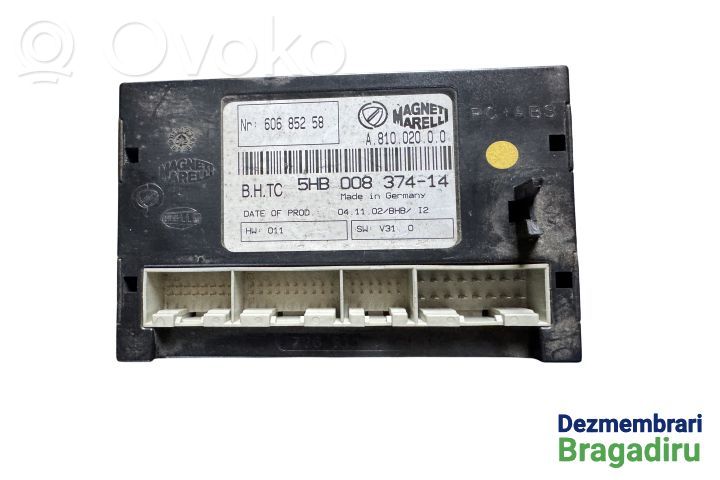 Lancia Thesis Unitate control climatizare 
