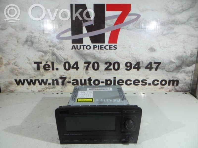 Audi A3 S3 A3 Sportback 8P Navigation unit CD/DVD player 
