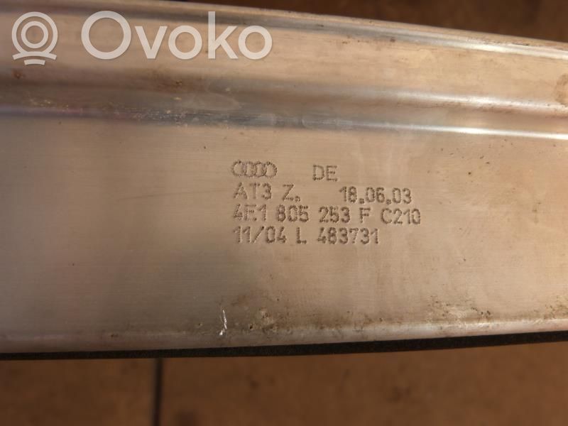 Audi A8 S8 D3 4E Apatinė dalis radiatorių panelės (televizoriaus) 