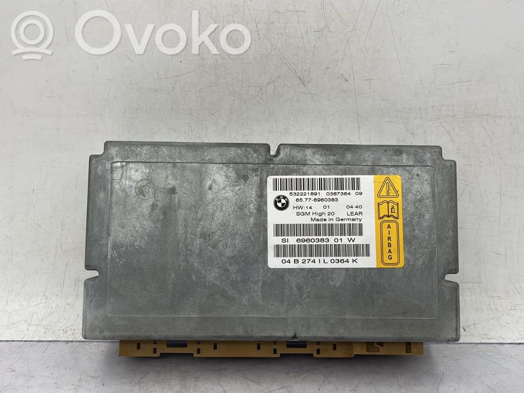 BMW 5 E60 E61 Airbag control unit/module 