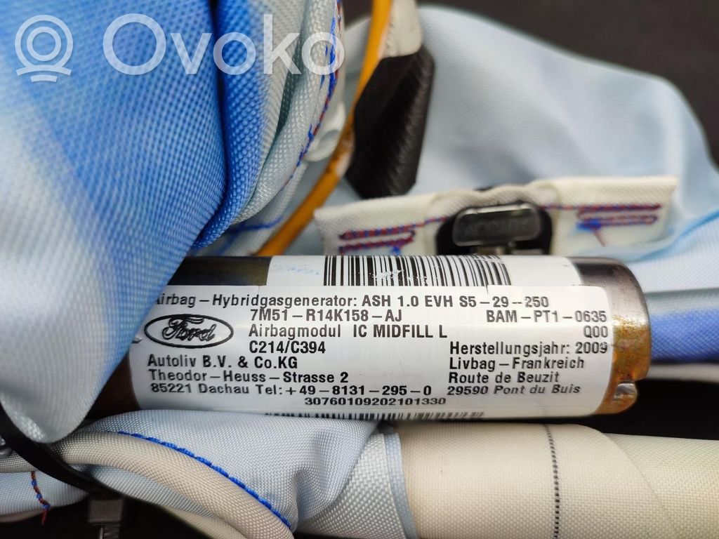 Ford C-MAX I Airbag del techo 