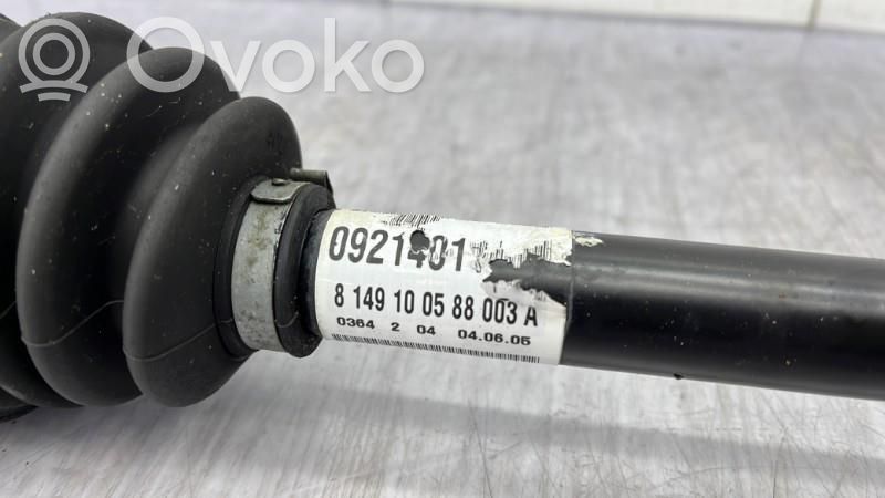 Opel Agila A Priekinis pusašis 