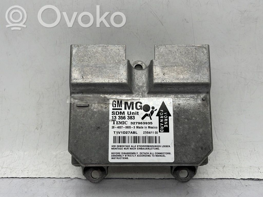 Opel Corsa D Airbag control unit/module 
