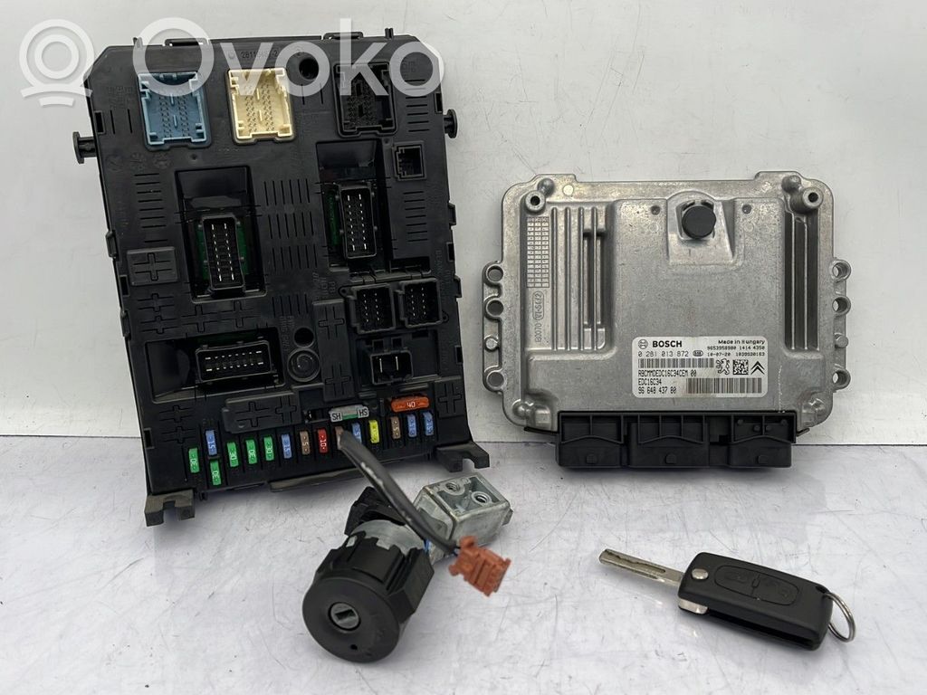 Peugeot 308 Kit cu ECU motor și set închidere uși 