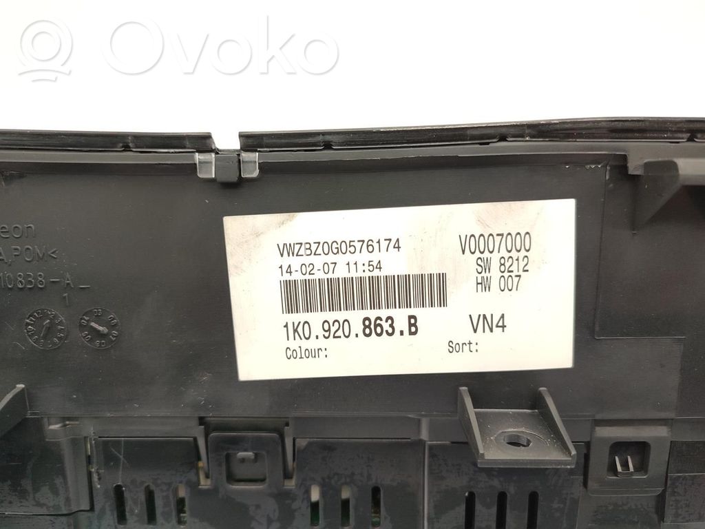 Volkswagen Golf Plus Engine ECU kit and lock set 