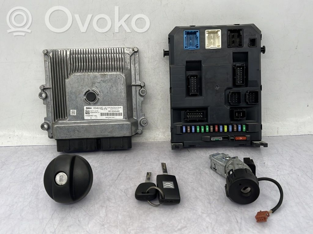 Citroen C3 Picasso Engine ECU kit and lock set 