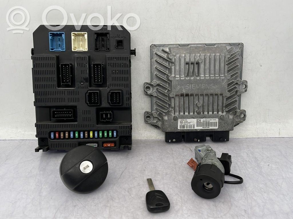 Citroen C2 Engine ECU kit and lock set 