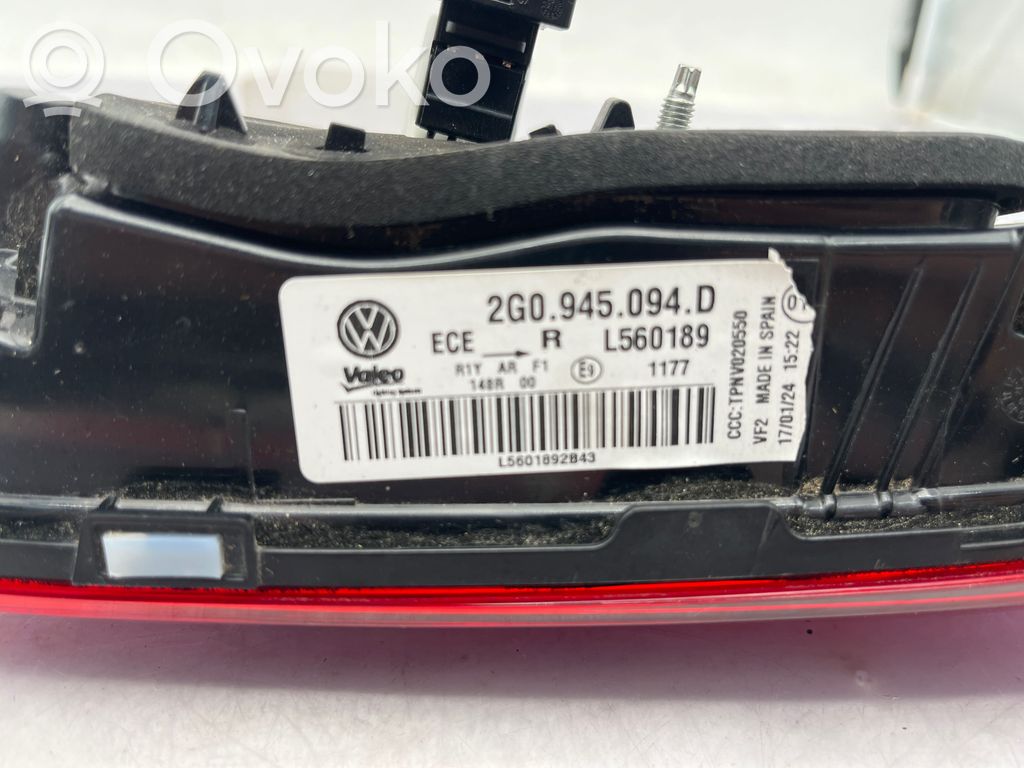 Volkswagen Polo VI Luci posteriori del portellone del bagagliaio 