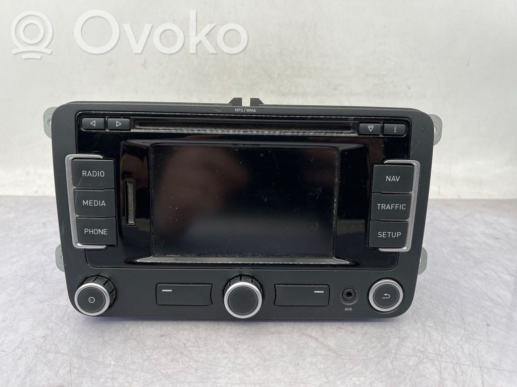 Seat Alhambra (Mk2) Panel / Radioodtwarzacz CD/DVD/GPS 
