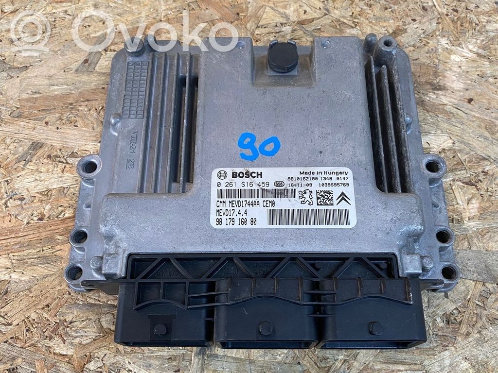 Peugeot 308 Engine control unit/module 