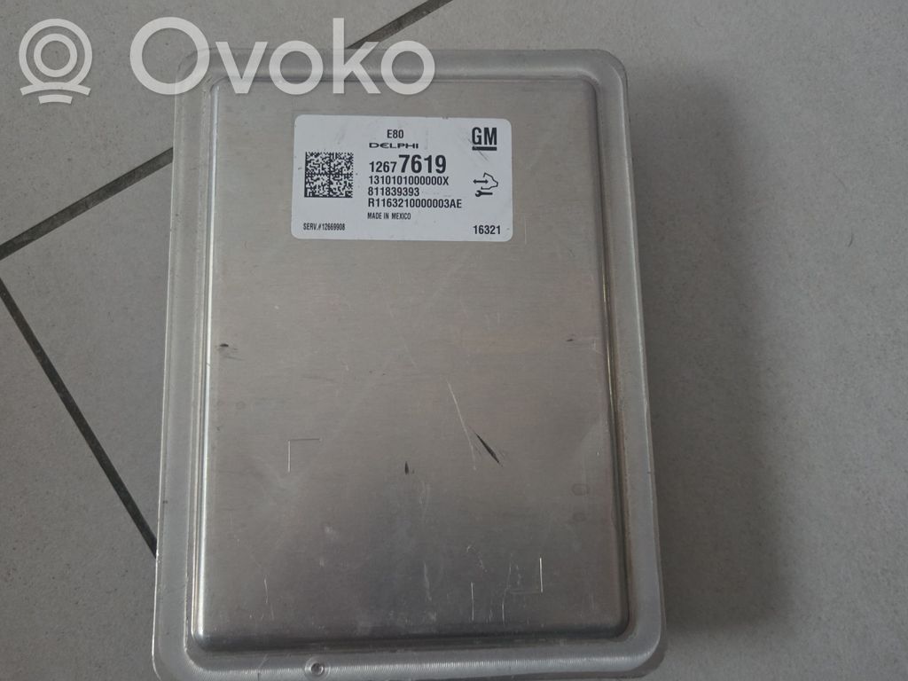 Opel Mokka X Engine control unit/module 