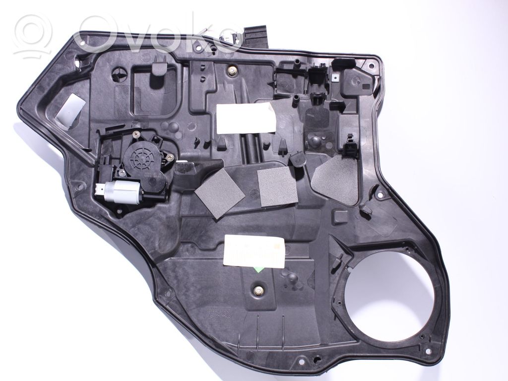 Rear window lifting mechanism without motor   DD1473560F