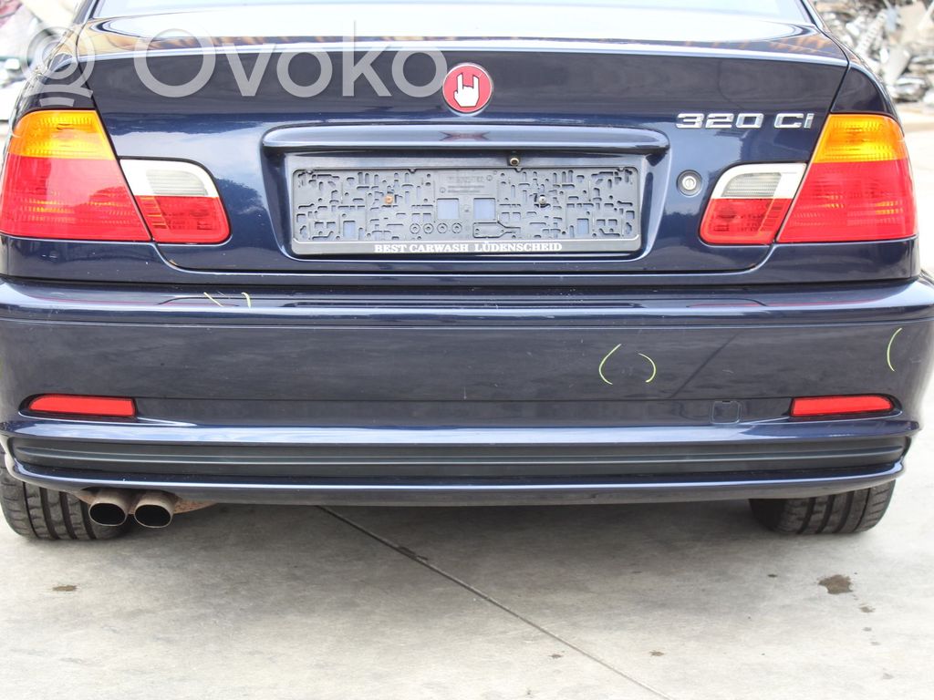 BMW 3 E46 Galinis bamperis 