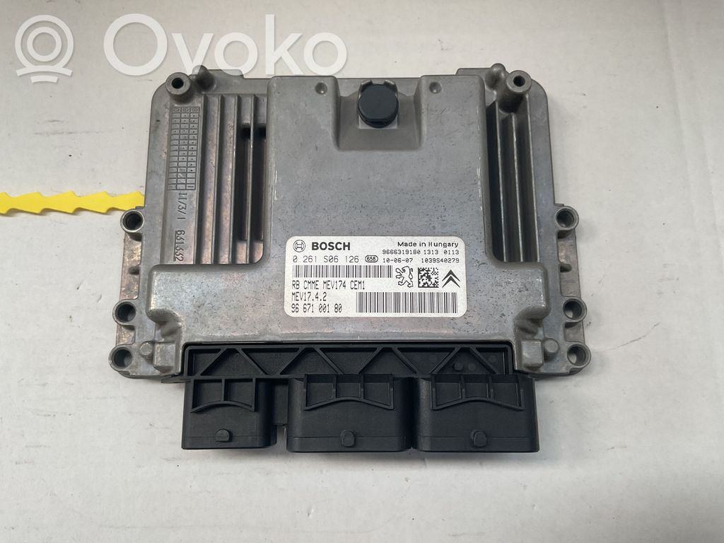 Citroen C3 Picasso Engine control unit/module 
