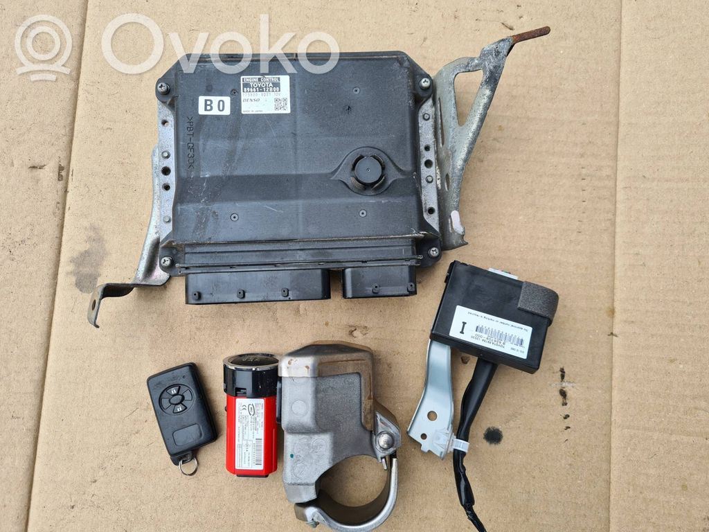 Toyota Auris 150 Engine ECU kit and lock set 