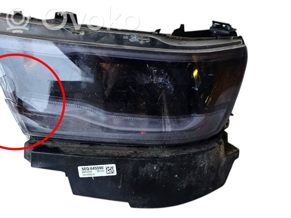 Lampa przednia   68316089AG,68316089AD,68316089AF,68316089AB,68316089AC,68316089AE