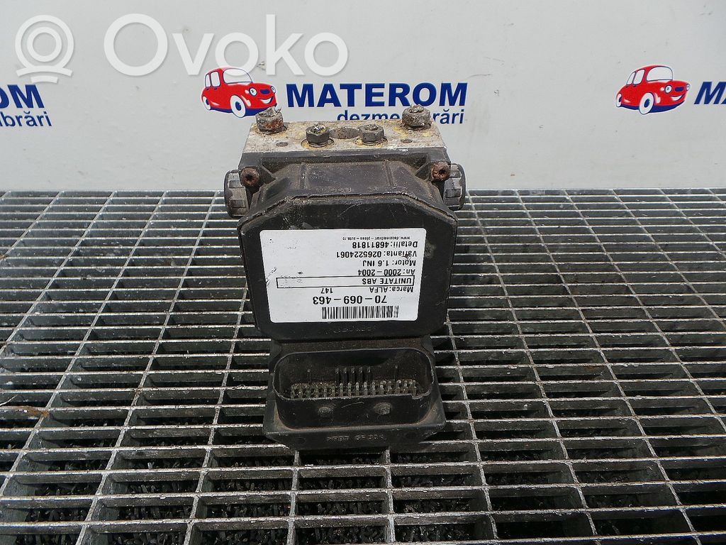 Alfa Romeo 147 Bomba de ABS 