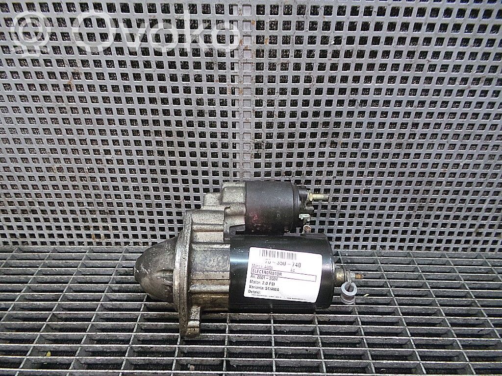 Audi A4 S4 B6 8E 8H Starteris 