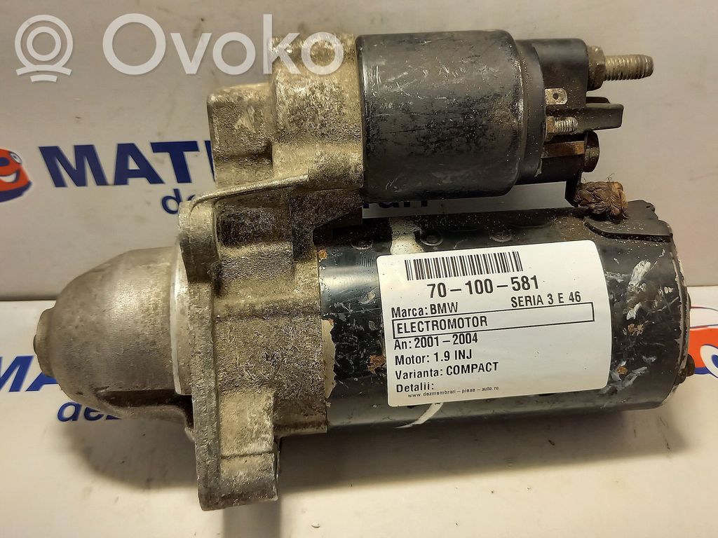 BMW 3 E46 Starter motor 