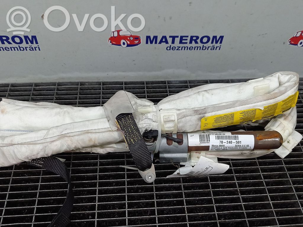 BMW 5 E60 E61 Airbag del techo 