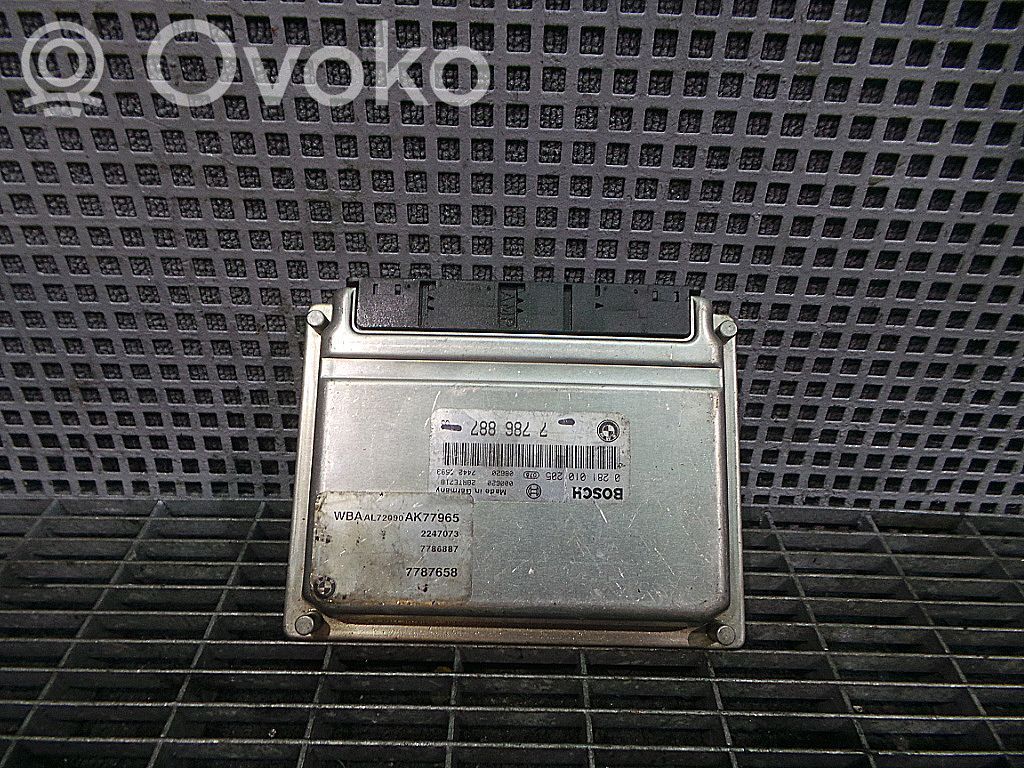 BMW 3 E46 Engine control unit/module 