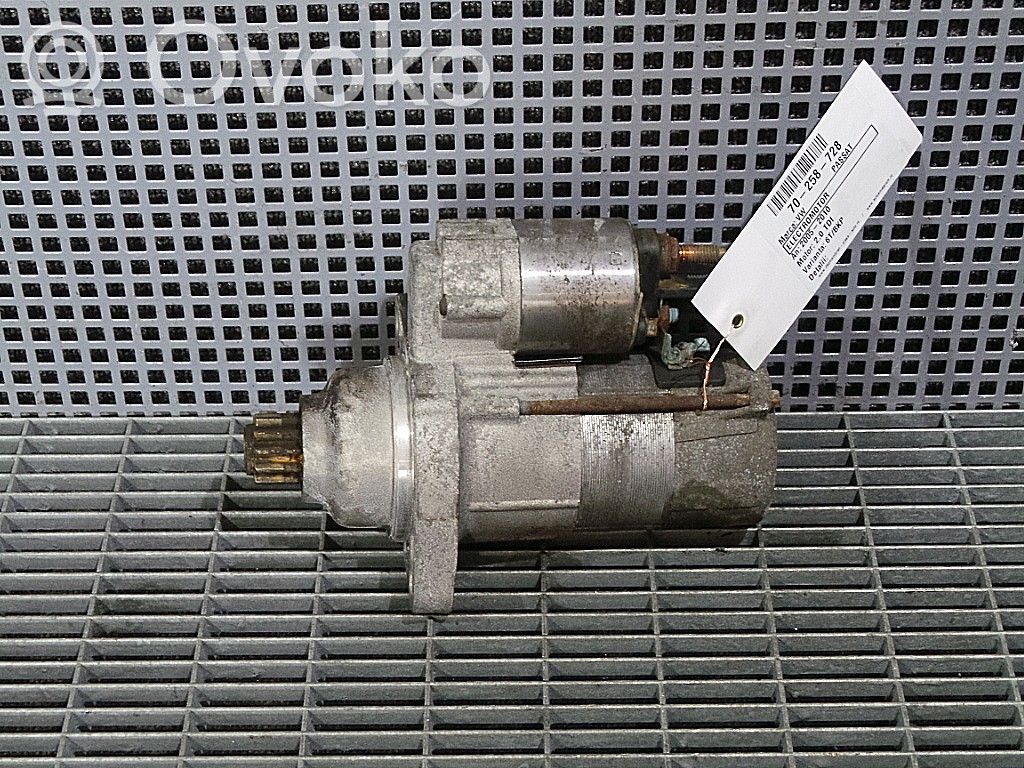 Volkswagen PASSAT B6 Motor de arranque 