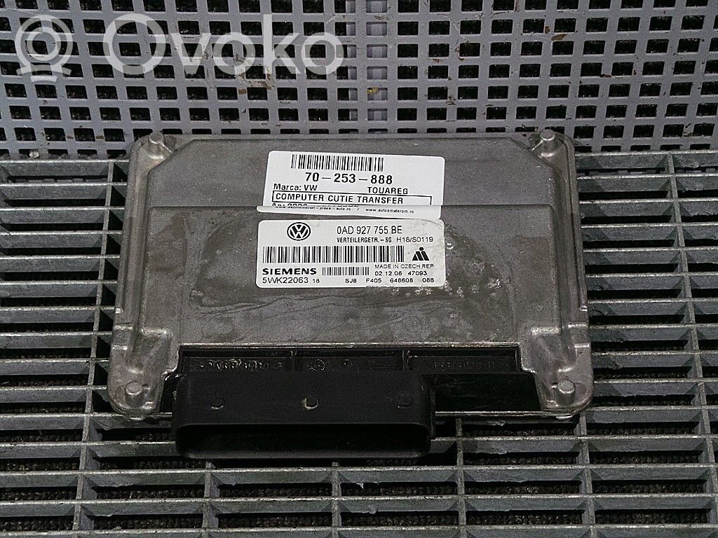 Torque split ecu control unit/module   0AD927755BE