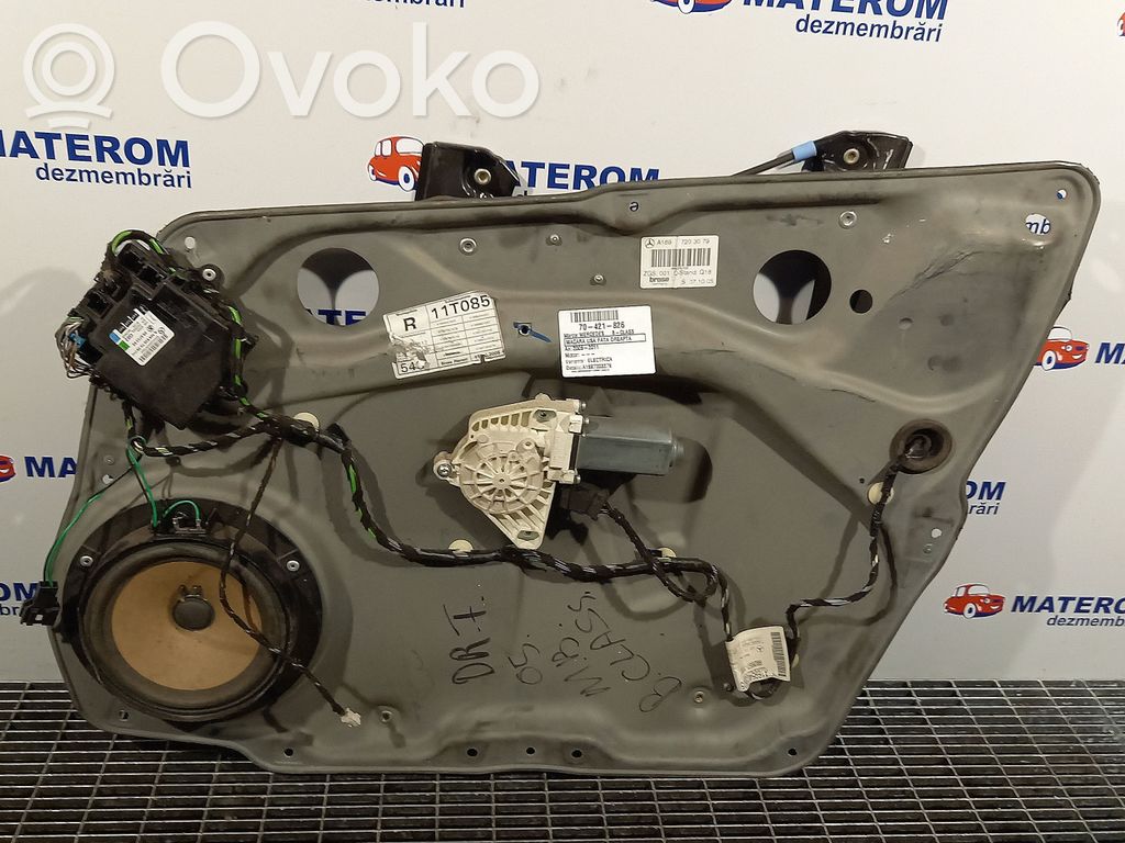 Mercedes-Benz B W245 Podnośnik szyby drzwi z silniczkiem 