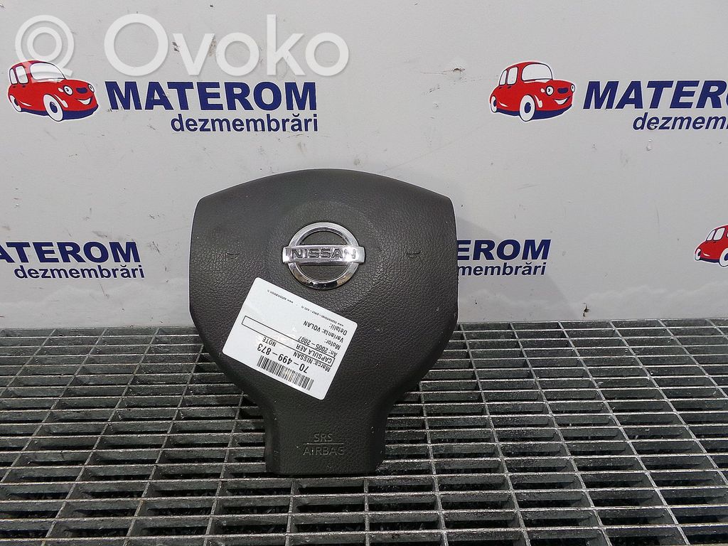 Nissan Note (E11) Steering wheel airbag 