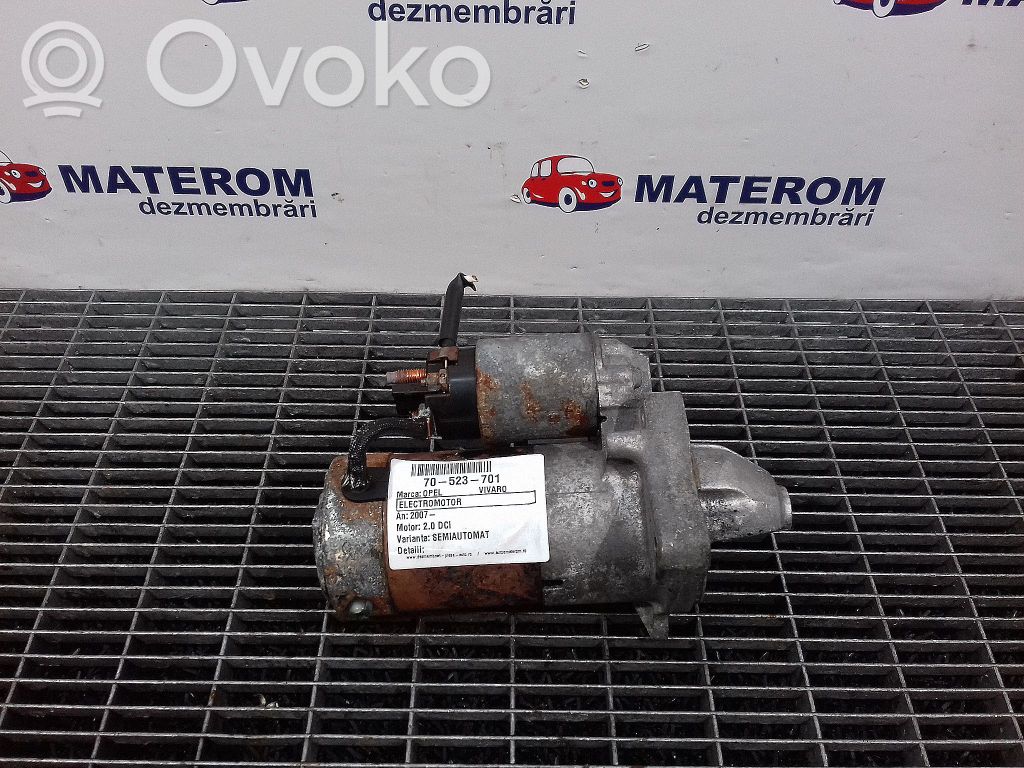 Opel Vivaro Starteris 