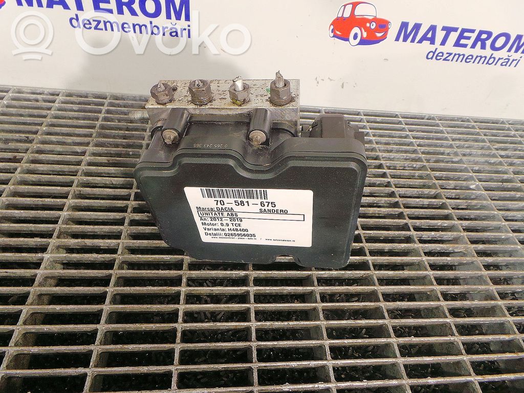 Dacia Sandero II ABS Pump 