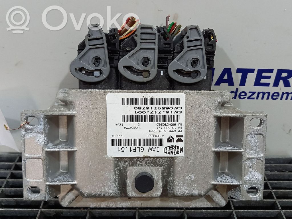 Peugeot 307 CC Engine control unit/module 