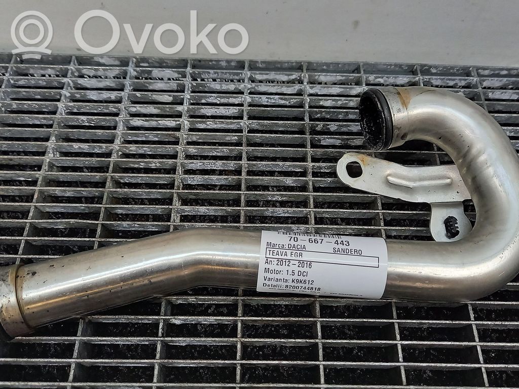 Dacia Sandero II EGR valve 