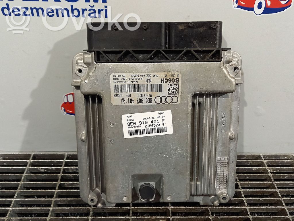 Engine control unit/module   8E0910401F