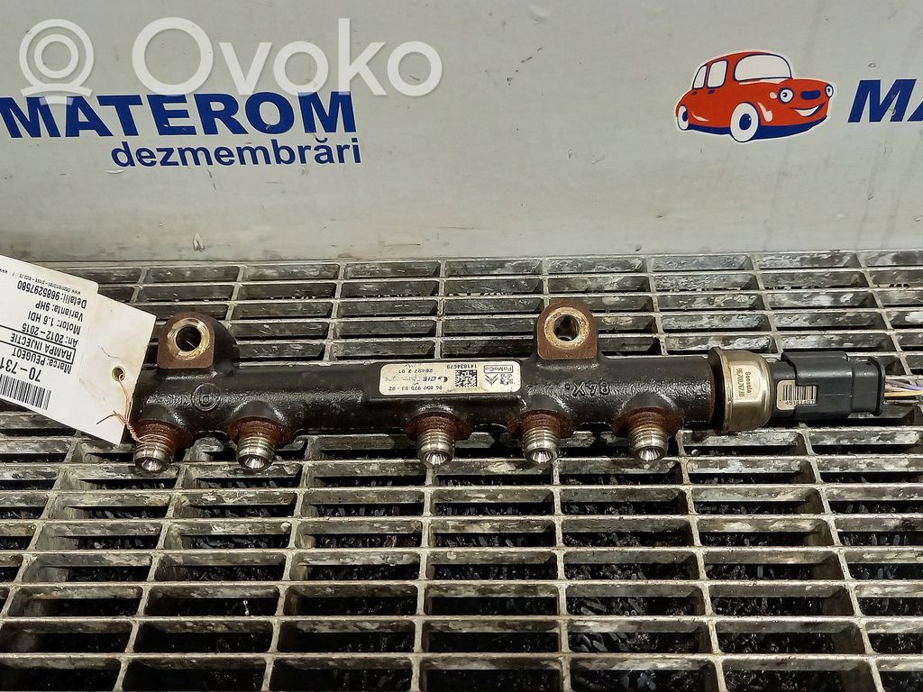 Peugeot 308 Rampă alimentare injectoare 