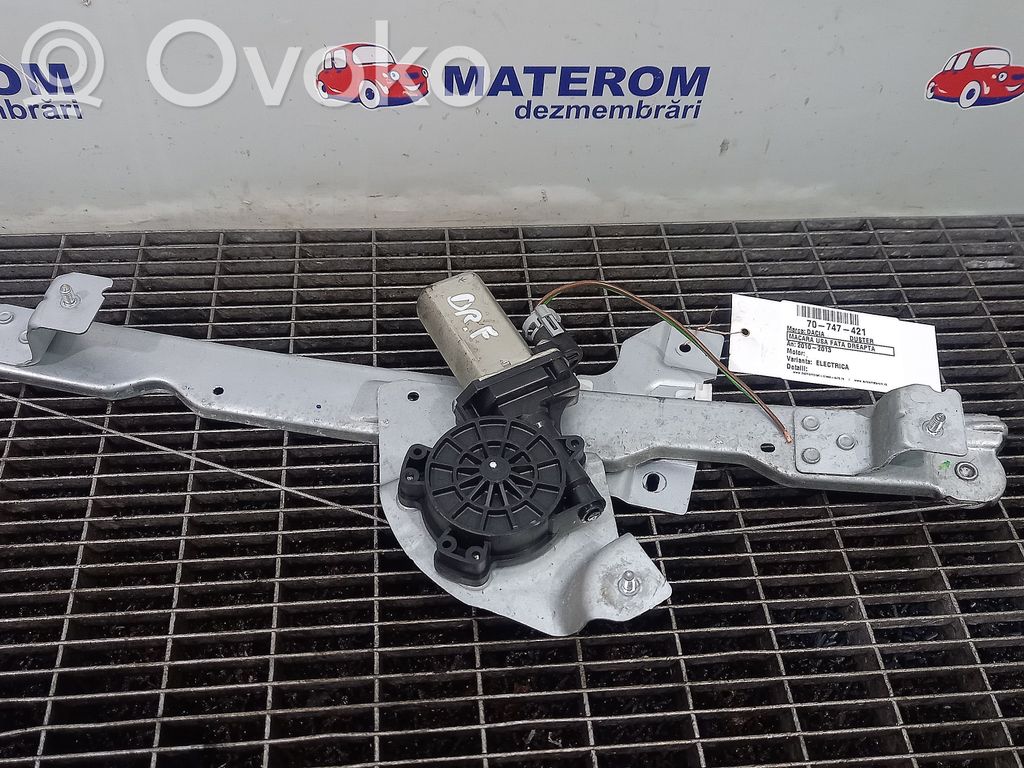 Regulador de puerta delantera con motor   8200733828