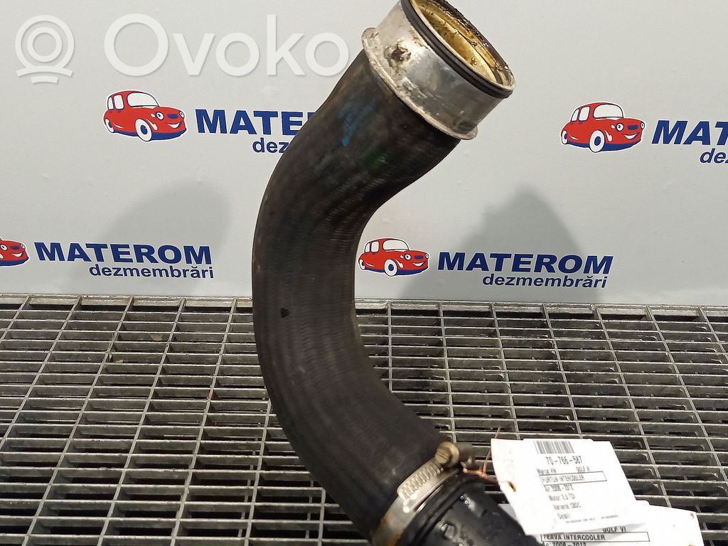 Volkswagen Golf VI Tubo flessibile intercooler