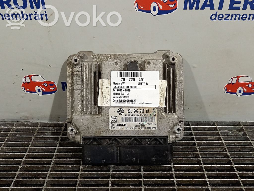 Volkswagen Jetta VI Engine control unit/module 
