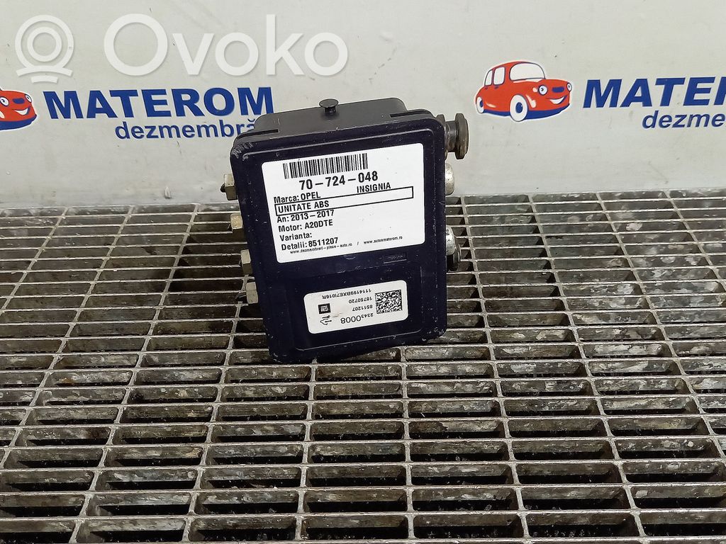 Opel Insignia A ABS bloks 
