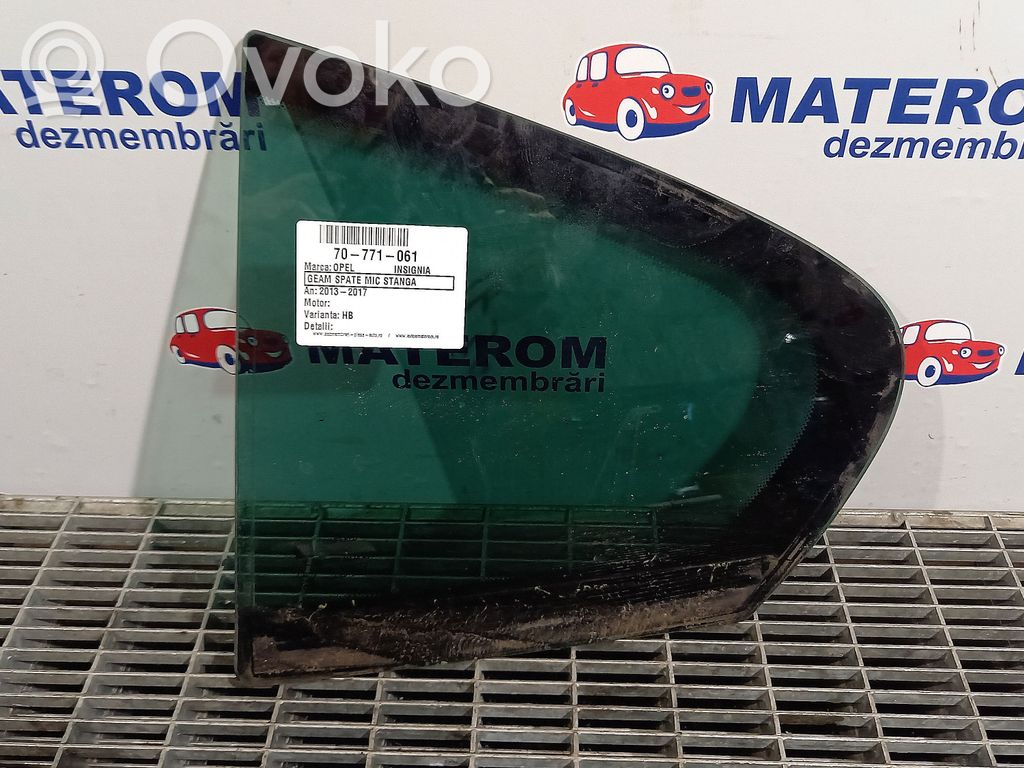 Opel Insignia A Luna de la puerta trasera 