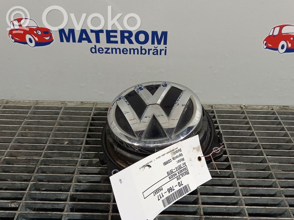 Volkswagen PASSAT B8 Tailgate/trunk/boot exterior handle 