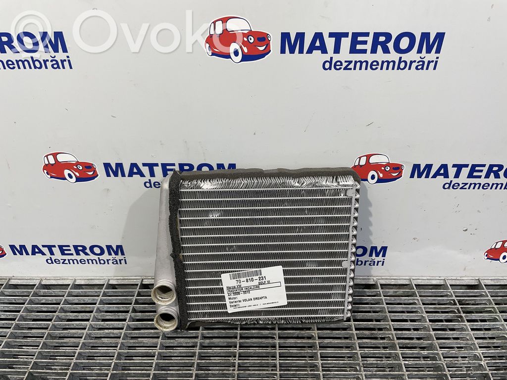 Volkswagen Golf VI Radiatore riscaldamento abitacolo 