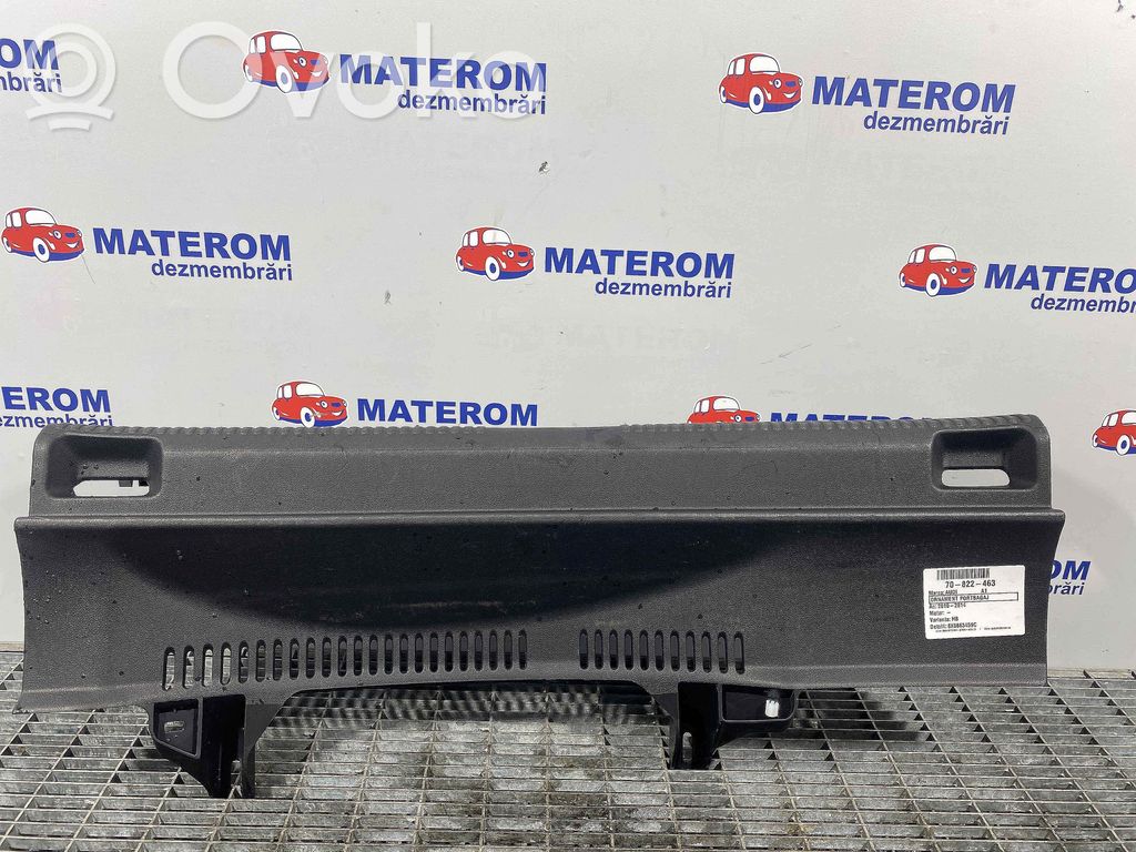 Audi A1 Protector del borde del maletero/compartimento de carga 